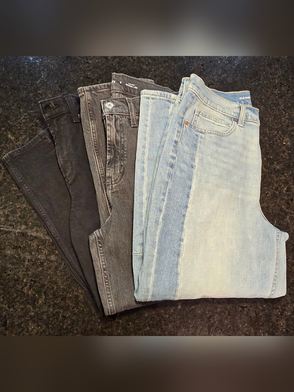 Old Navy High Waisted Barrel Jeans